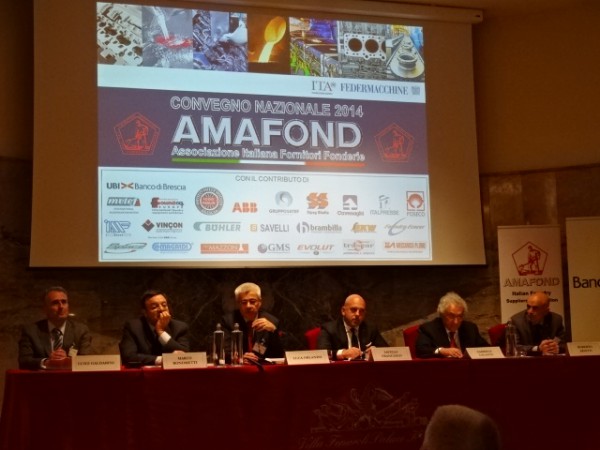 Congresso AMAFOND 2014 per l’Industria Fusoria Italiana