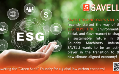 SAVELLI ha avviato il percorso di rendicontazione ESG per la redazione del Bilancio di Sostenibilità