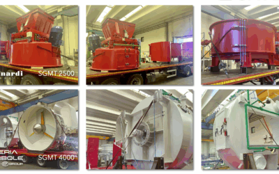 SGMT sand mixers already in the installation and final commissioning phase