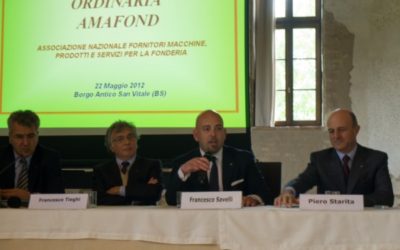 Francesco Savelli is the new President of AMAFOND (Italian Foundry Suppliers’ Association)