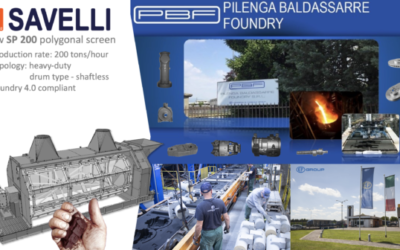 New SAVELLI SP 200 polygonal screen for PBF
