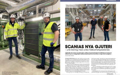 Unique solution with unique sustainability performance – SCANIA NEW CAST IRON FOUNDRY