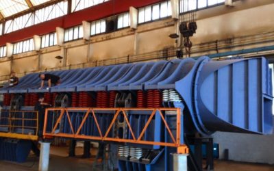 Новый вибрационный барабан VIBRA-DRUM® произведен на SAVELLI для General Kinematics